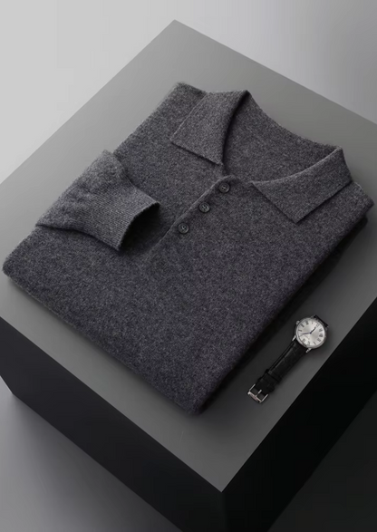 WOOL CLASSIC SWEATER POLO