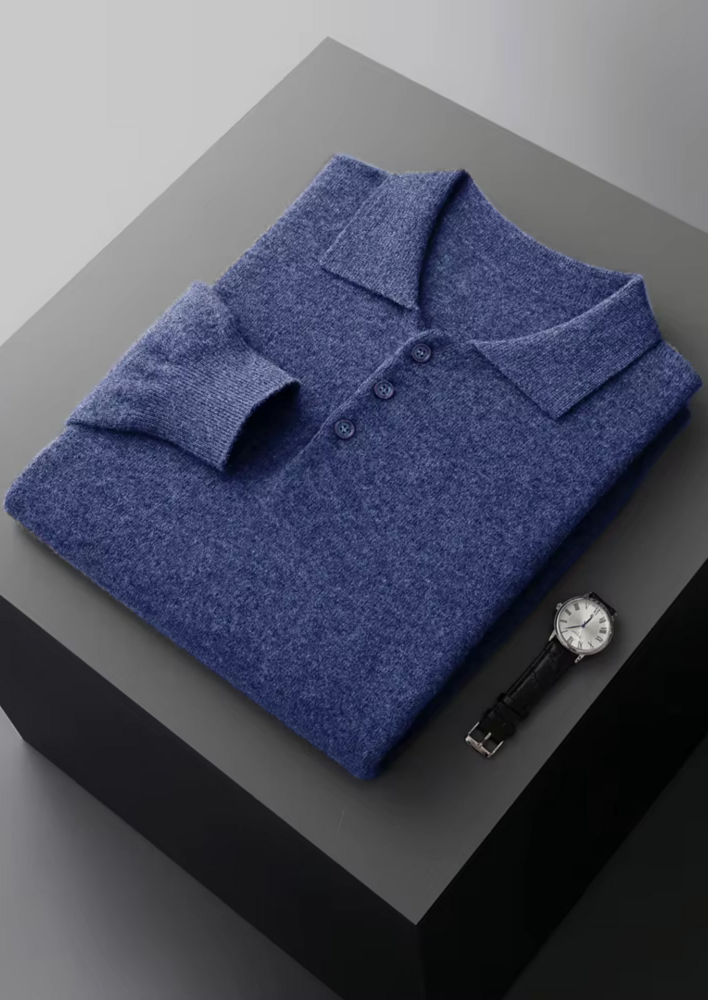 WOOL CLASSIC SWEATER POLO
