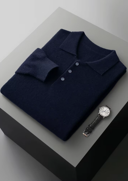 WOOL CLASSIC SWEATER POLO