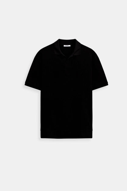 Woolen Structure Polo T-Shirt