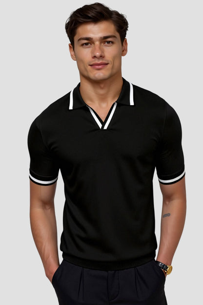 Contrast Slim Fitted Polo